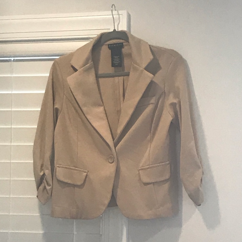 Metaphor Tan Blazer